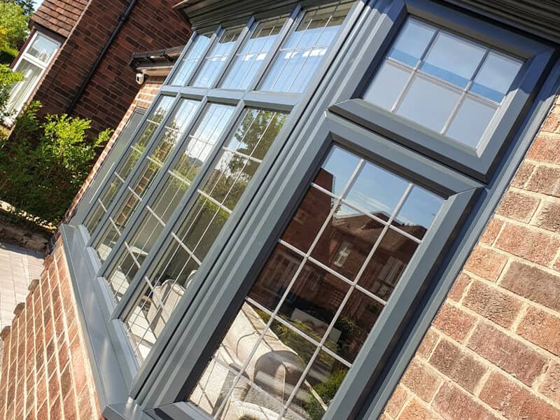 UPVC Window Spraying