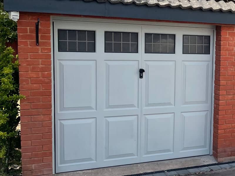 UPVC Garage Door Spraying
